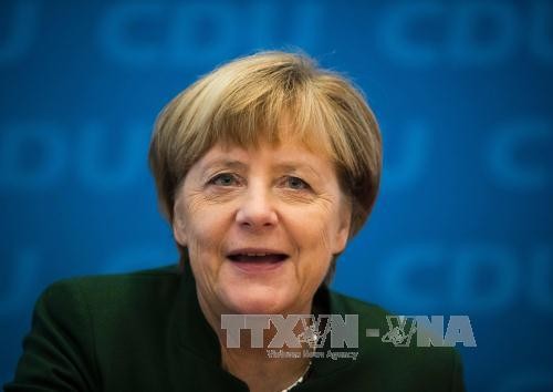 Angela Merkel kandidiert für vierte Amtszeit - ảnh 1